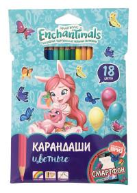 Mattel (Маттел) Карандаши цветные "Enchantimals", 18 цветов