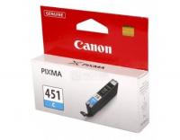 Canon Картридж CLI-451C для MG6340 MG5440 IP7240 332с Голубой 6524B001