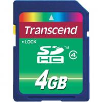 Transcend TS4GSDHC4 SDHC, 4Гб, Class 4