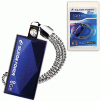 Silicon Power Флэш-диск 8GB Touch 810 USB 2.0, синий
