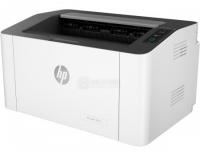 HP Принтер лазерный монохромный Laser 107w A4, 20 стр/мин, Wi-Fi, USB 2.0, Белый/Серый 4ZB78A