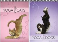 Академия Холдинг Блокнот "Yoga Dogs", А6, 40 листов