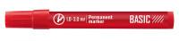 Россия Маркер перманентный, пулевидный, наконечник 3,0 мм, цвет красный