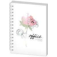 Canbe Блокнот "Office Flowers", А5, 60 листов, клетка