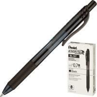 Pentel Ручка гелевая автоматическая &quot;EnerGel Rec&quot;, черная, 0,3 мм