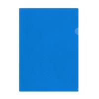 ATTACHE Папка-уголок пластиковая, А4, синяя, 150 мкм, 10 штук
