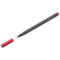 Faber-Castell Ручка капиллярная "Grip Finepen", 0,4 мм, карминная