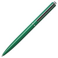 Index Ручка шариковая автоматическая "Index", 0,9 мм, цвет чернил синий, зеленый корпус