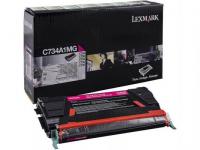 Lexmark Картридж C734A1MG для C734/C736/X734/X736/X738 пурпурный