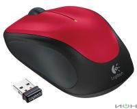 Logitech Мышь беспроводная  Wireless Mouse M235 Red