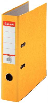 Папка-регистратор Esselte Rainbow А4 75мм картон желтый 17928P