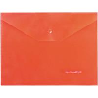 Berlingo Папка-конверт на кнопке, 240х215 мм, 180 мкм, красная