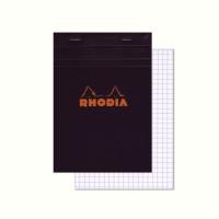 Rhodia Блокнот "Basics", чёрный, 14,8x21 см, клетка, 80 л