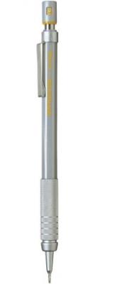 Pentel Автоматический карандаш "Graphgear 500", серебряный корпус, 0,9 мм