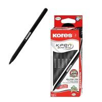 Kores Ручка шариковая "Kor-M. Super Slide", 0,5 мм, черные чернила