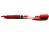 Crown Ручка гелевая автоматическая, красная, 0,7 мм