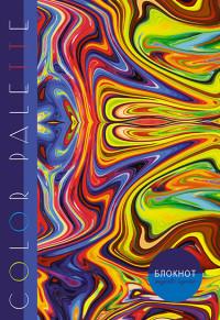 АппликА Блокнот на гребне "Разводы", А5, 40 листов