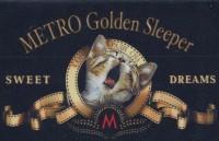 Бюро находок Чехол на проездной "METRO Golden Sleeper"