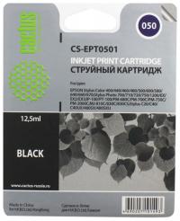 Cactus cs-ept0501 совместимый черный для epson stylus color 400/ 440/ 460/ 500/ 600 (11,4ml)