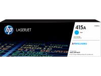 HP Тонер-картридж Hewlett Packard (HP) 415A Cyan LaserJet Toner Cartridge, голубой, арт. W2031A