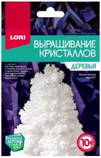 Lori Набор для выращивания кристаллов "Деревья. Белая ёлочка" (12 штук в комплекте) (количество товаров в комплекте: 12)