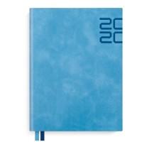 Феникс + Ежедневник датированный на 2020 год "Бейбискин", голубой, А6+, 176 листов