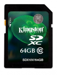 Kingston SDXC Class 10 64GB