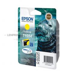 Epson T1034 картридж желтый XL