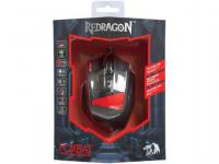 Defender Мышь ReDragon Foxbat черно-красный USB 70346