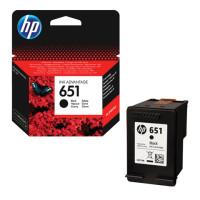 HP Картридж струйный "(С2P10AE) Ink Advantage 5575/5645/OfficeJet 202", №651, черный, оригинальный