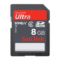 Sandisk SDHC Ultra UHC-I 8Gb