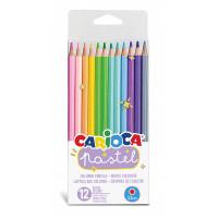 Carioca Набор цветных пластиковых карандашей "Pastel", 12 цветов