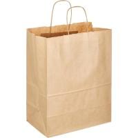 Комус Крафт-пакеты "ECO CarrBag TW 260", 260x150x350 мм, 200 штук