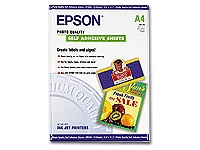 Epson Photo Quality Self-Adhesive Sheets (S041106)