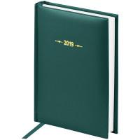 OfficeSpace Ежедневник датированный на 2019 год "Ariane", A6, 176 листов, зеленый