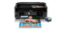 Epson МФУ  Expression Home XP-300 Refurbished с перезаправляемыми картриджами