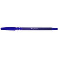 Sponsor Ручка шариковая "Sponsor", 0.7 мм, прорезиненный корпус, синяя