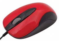 Oklick 151 M Optical Mouse Red Black USB