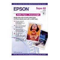 Epson Бумага "Matte Paper-Heavyweight", матовая, A3+, 167 г/м2, 50 листов