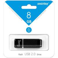 Smart Buy Флэш-диск "Quartz", 8GB, черный
