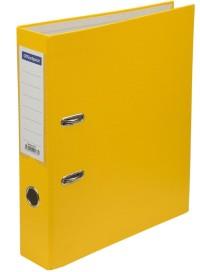 OfficeSpace Комплект папок-регистраторов "Бумвинил", цвет: желтый, 70 мл (в комплекте 10 штук) (количество товаров в комплекте: 10)