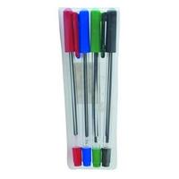 Стамм Шариковые ручки "Стамм", 4 цвета