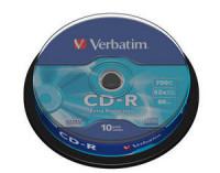 Verbatim Диск CD-R Verbatim, 700 Mb