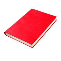 Канц-Эксмо Ежедневник недатированный "New Wave", А6+, 136 листов, красный