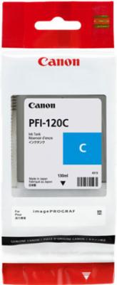 Canon Картридж струйный INK TANK PFI-120 Cyan (2886C001), голубой