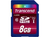 Transcend 8Gb SecureDigital HC Class10 UHS Class 1 (TS8GSDHC10U1)