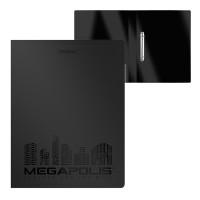 ErichKrause Папка на 2 кольцах "Megapolis", А4, 35 мм, черная