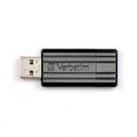 Verbatim 4gb pinstripe 49061 usb2.0 черный