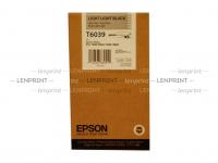 Epson T603900 картридж св.серый