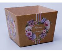 Айрис-Пресс Плайм пакет для цветов "Сердце", 10 штук, арт. 79055 (количество товаров в комплекте: 10)